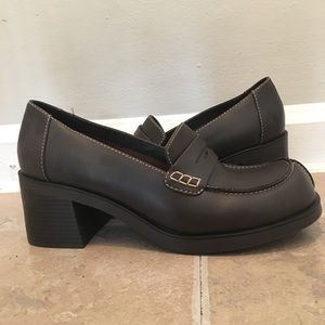 Block Loafer Heel